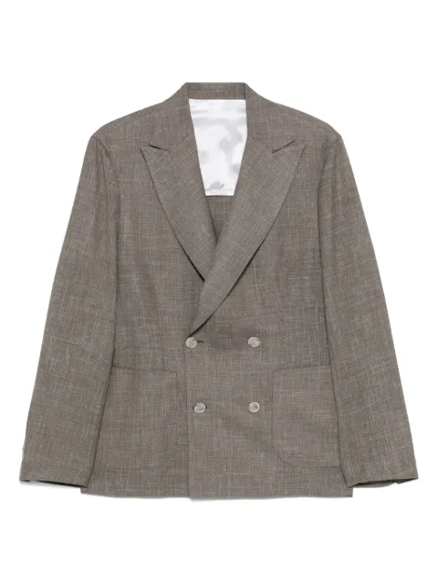 Barba double-breasted blazer