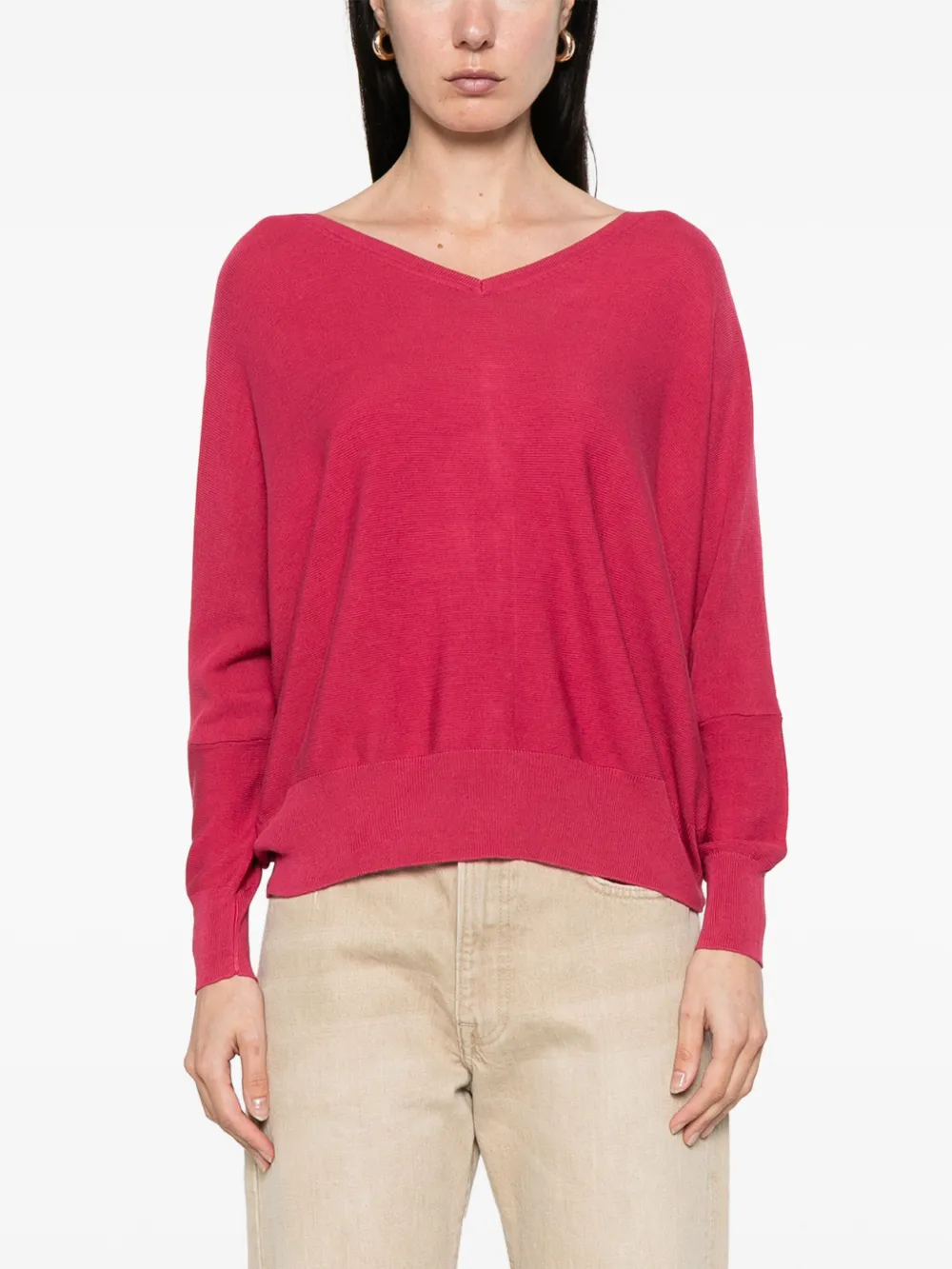 Ba&Sh Elsy vest Roze