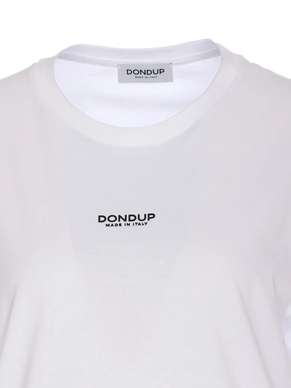 DONDUP T-shirt verfraaid met logo Wit