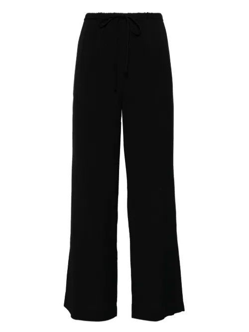 Pantalon rayé à lien de resserrage - TOTEME - Modalova
