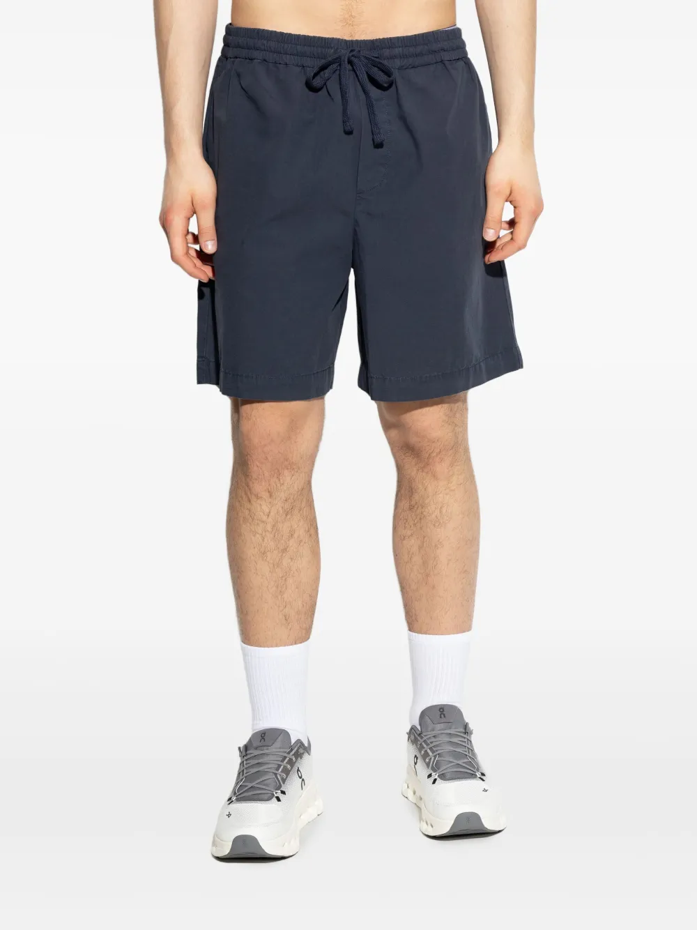 Woolrich Katoenen trainingsshorts Blauw