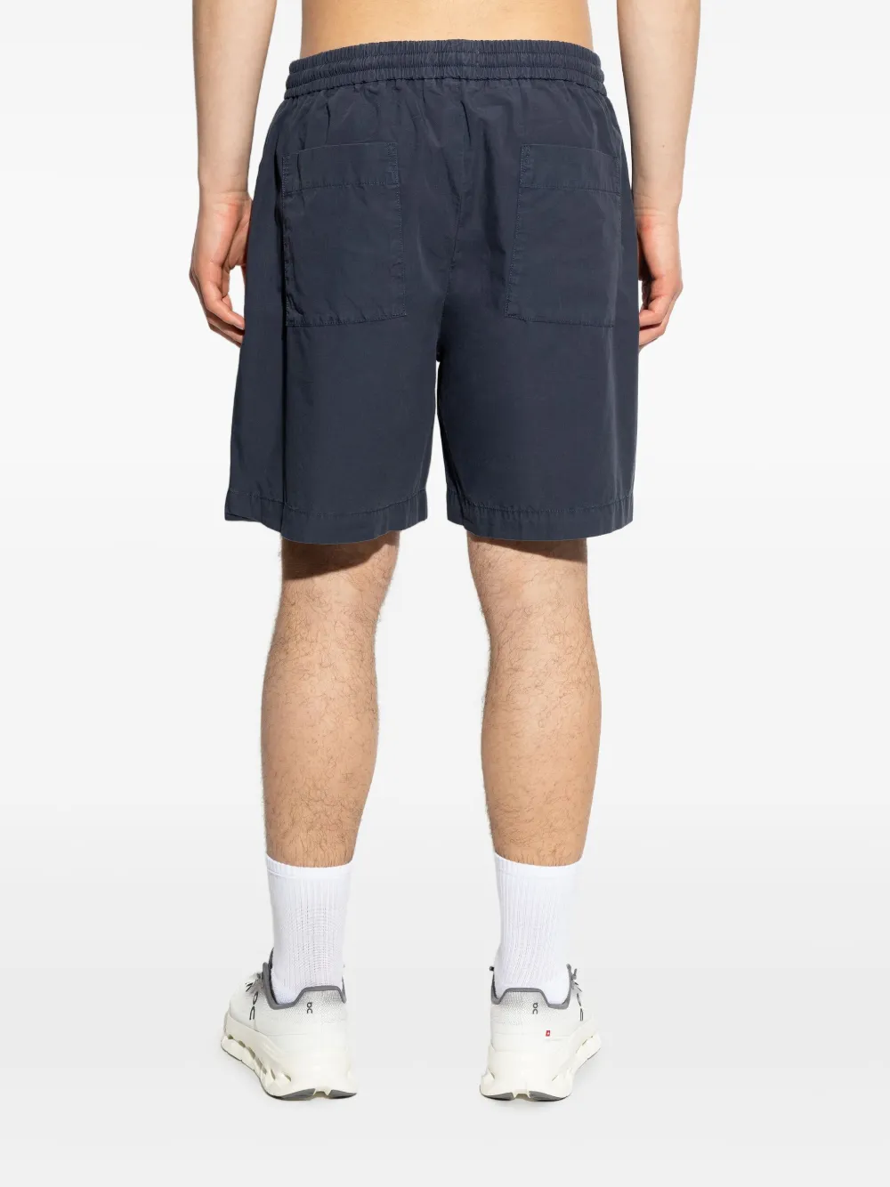 Woolrich Katoenen trainingsshorts Blauw