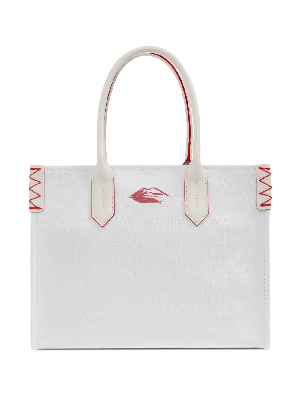 Balmain Shopper met logoprint Wit