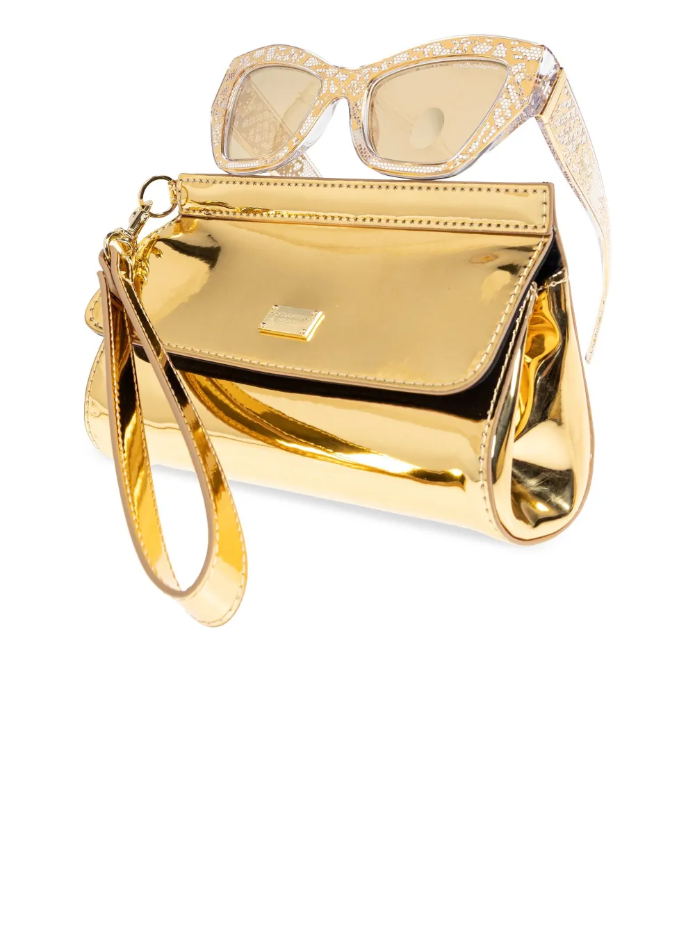 Dolce & Gabbana Eyewear DG Lace zonnebril Goud