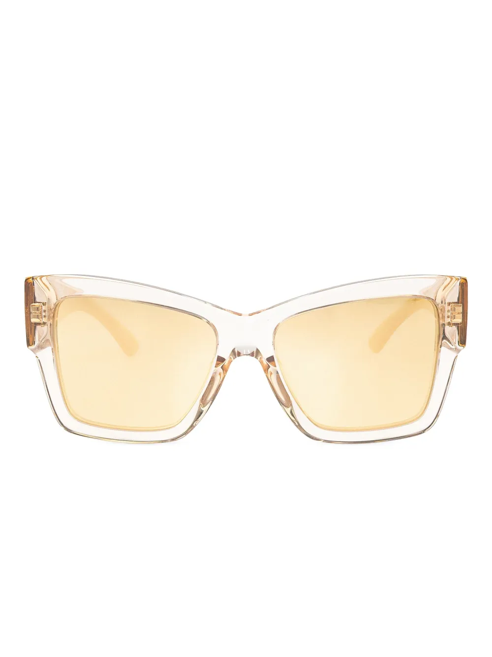 Dolce & Gabbana Eyewear Zonnebril met logo Beige