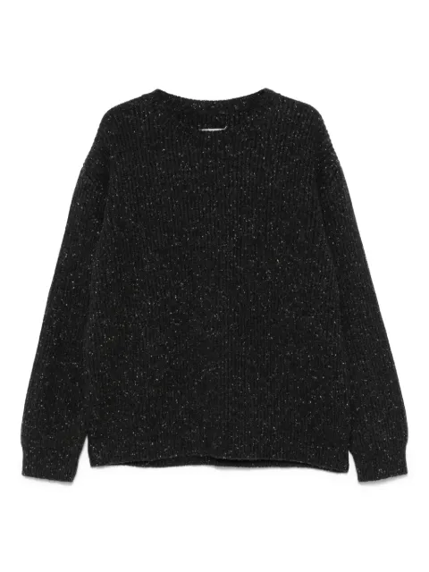 Maison Margiela suéter tejido de canalé