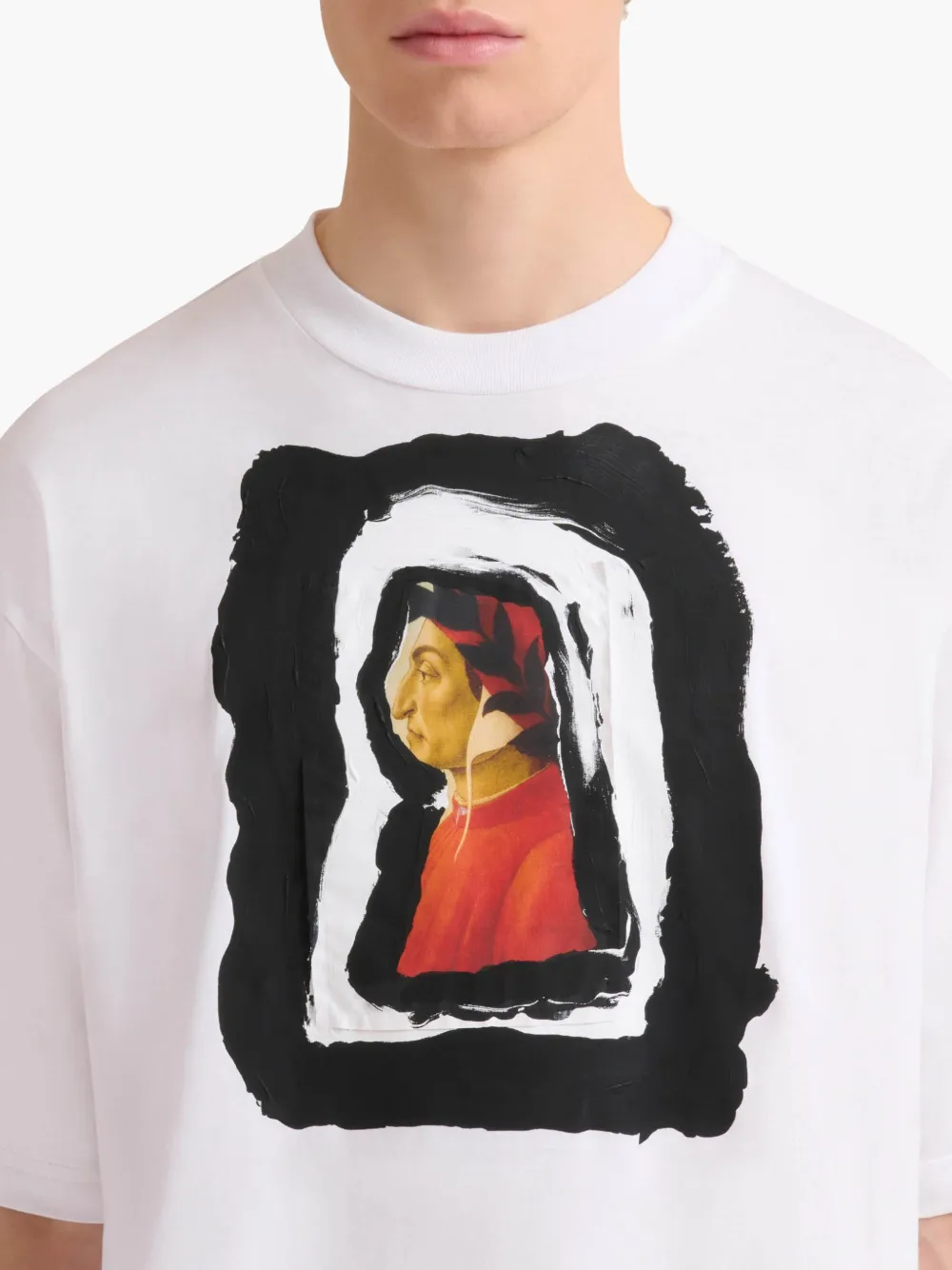 Marni T-shirt met print Wit
