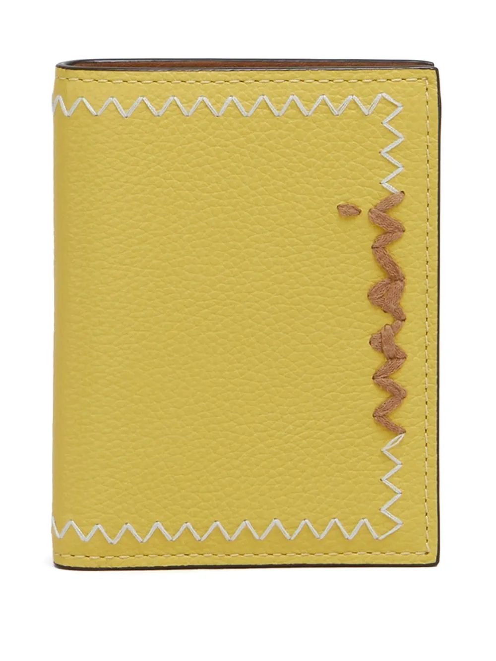 Marni 二つ折り財布 - イエロー Marni 二つ折り財布 - イエロー