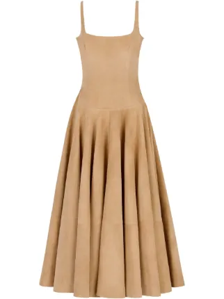 knee length dresses for ladies Dreaming of You Beige & Pink Floral Linen Blend Mini Dress
