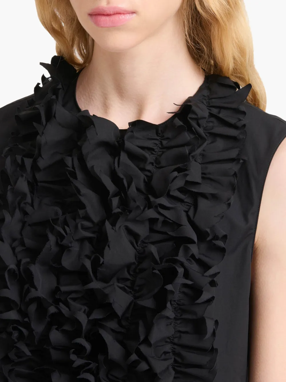 Marni Katoenen blouse Zwart