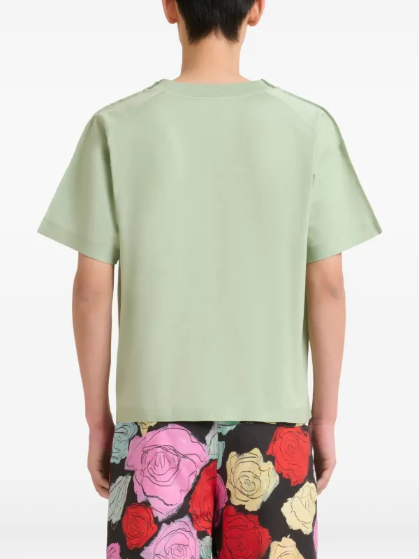 logo-print cotton T-shirt