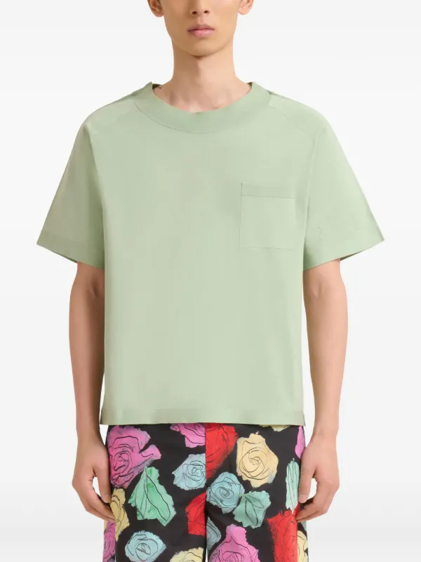 logo-print cotton T-shirt