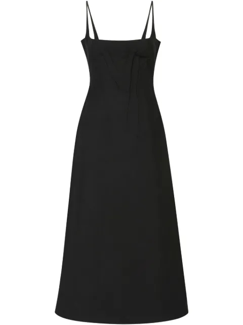 Marni pleat-detailing midi dress