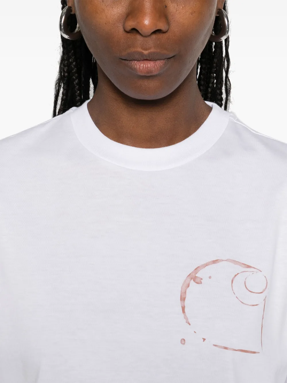 Carhartt WIP Java T-shirt Wit