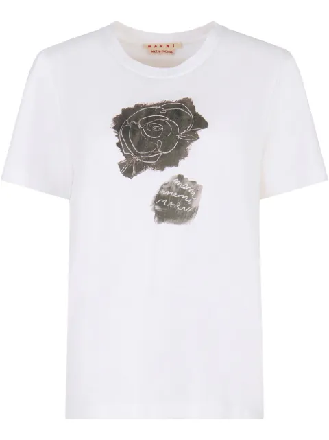 Marni playera de algodón