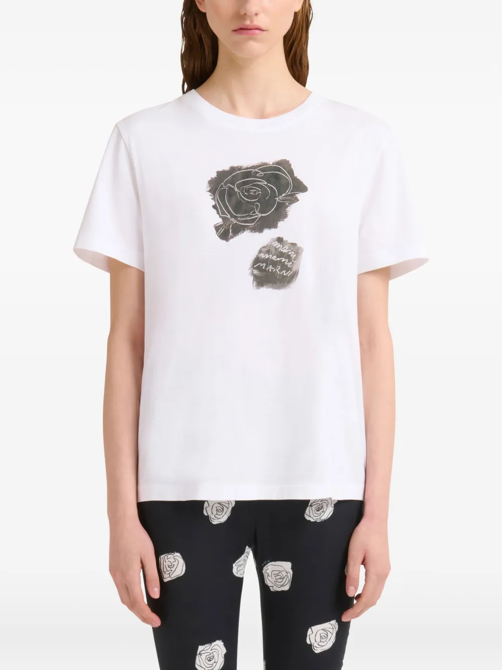 Marni playera de algodón | Playeras y jerséis | Image 2