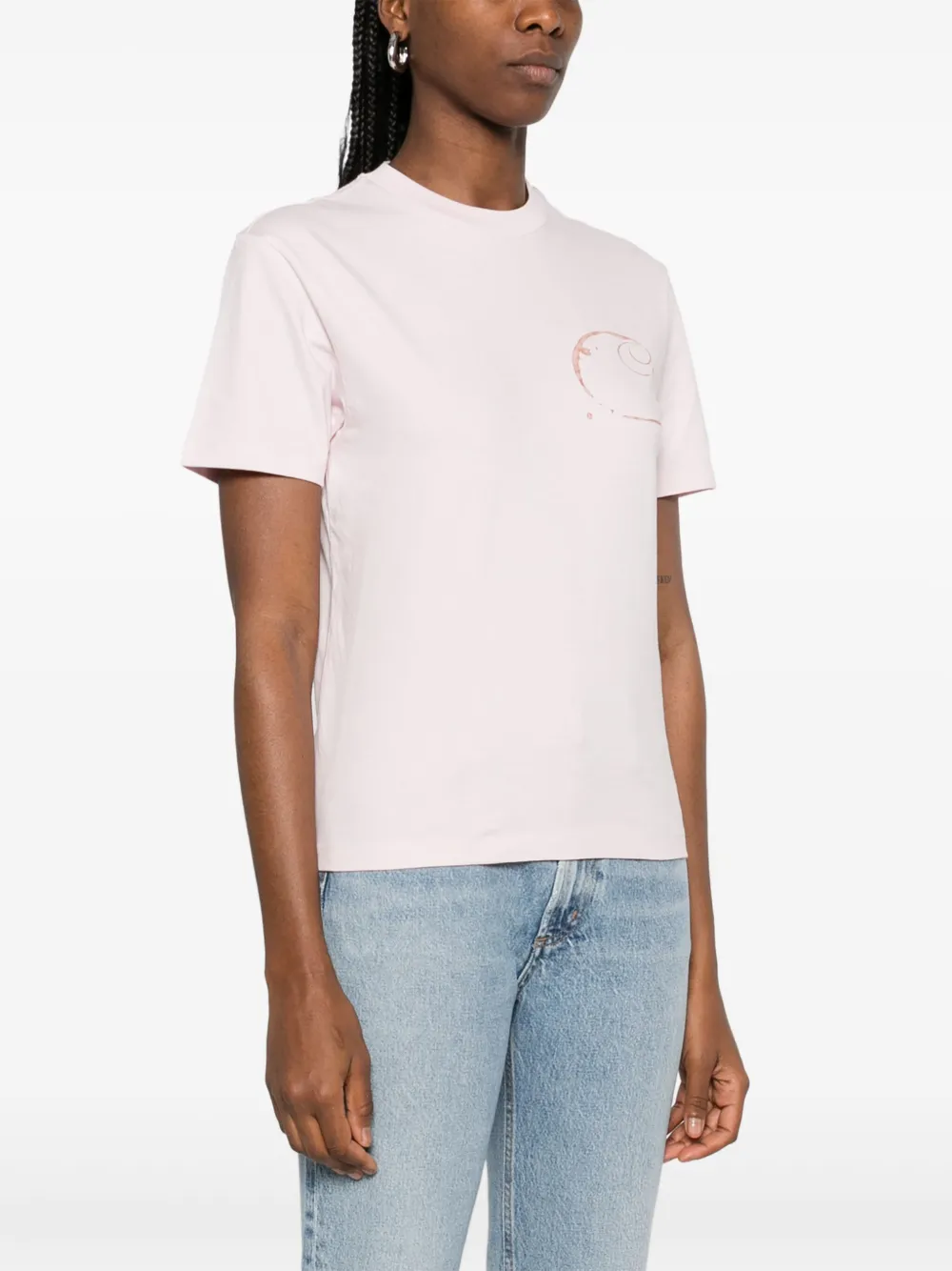 Carhartt WIP Java T-shirt Roze