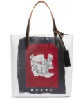 Marni Tribeca tote bag - ZO948 WHITE MULTI