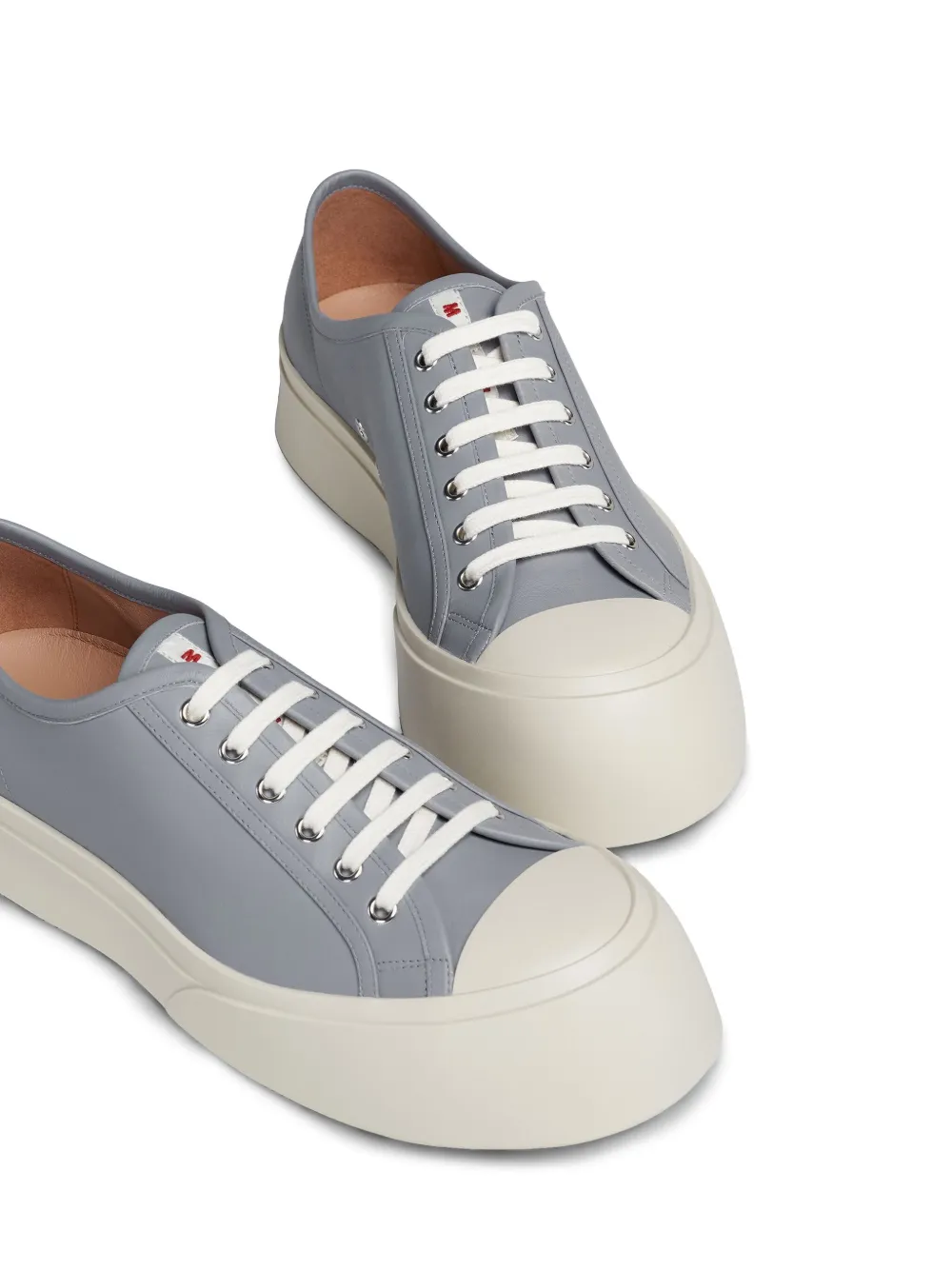 Shop Marni Pablo Sneakers In Grey