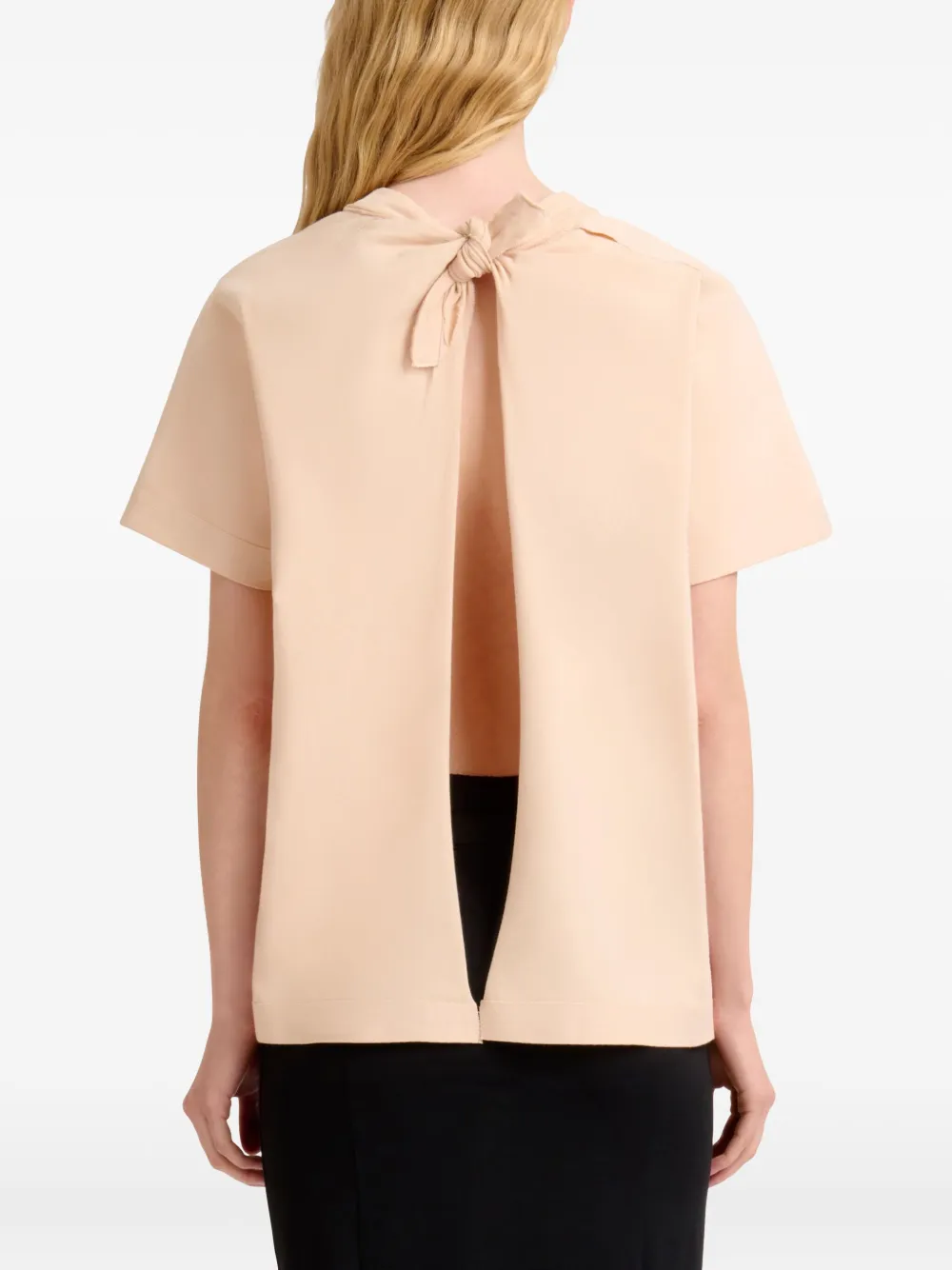 Marni Katoenen T-shirt Beige