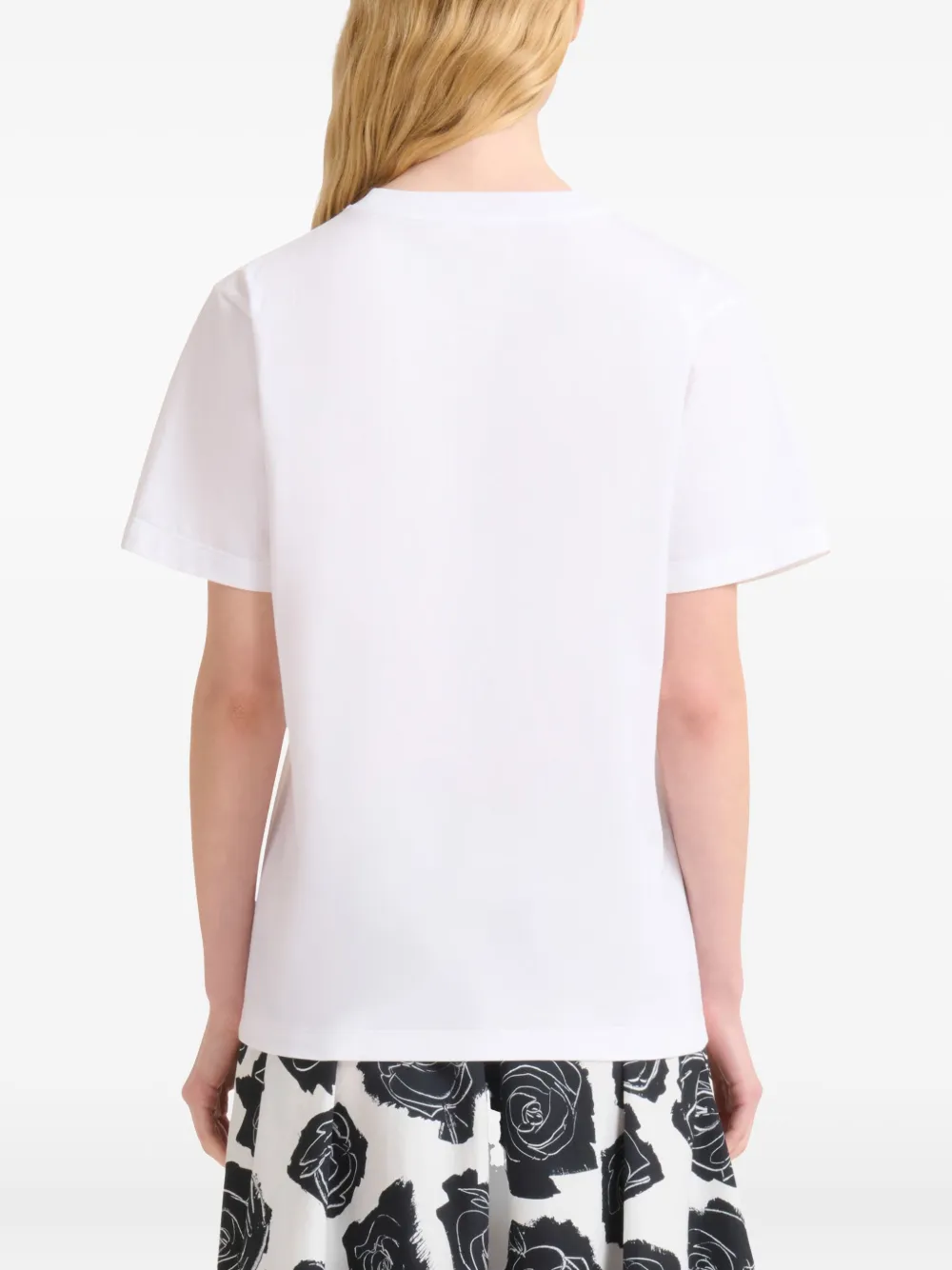 Marni T-shirt met patchdetail Wit