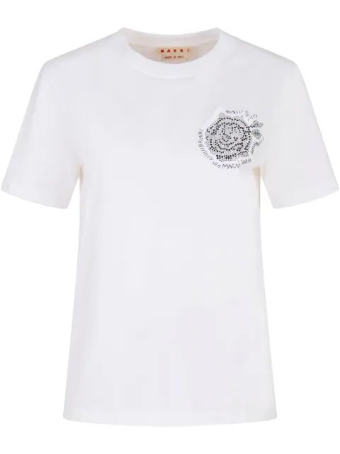 Marni patch-detail t-shirt