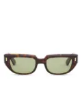 Marni tortoiseshell-effect sunglasses - Brown