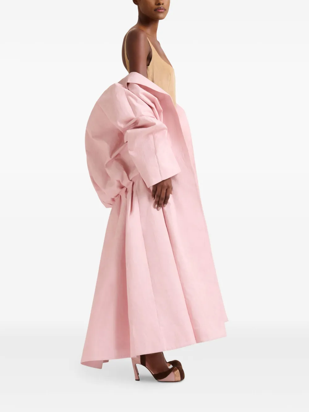 Marni Duster katoenen jas Roze