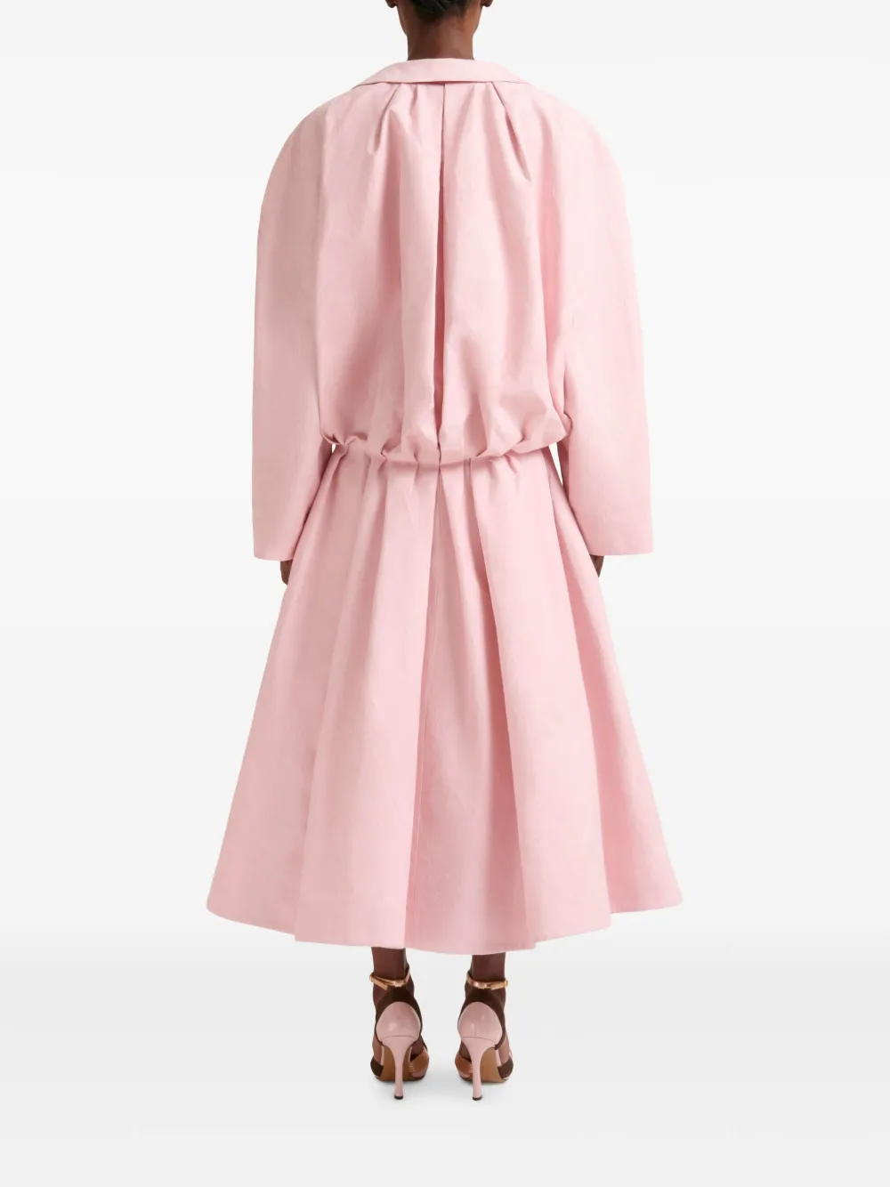 Marni Duster katoenen jas Roze