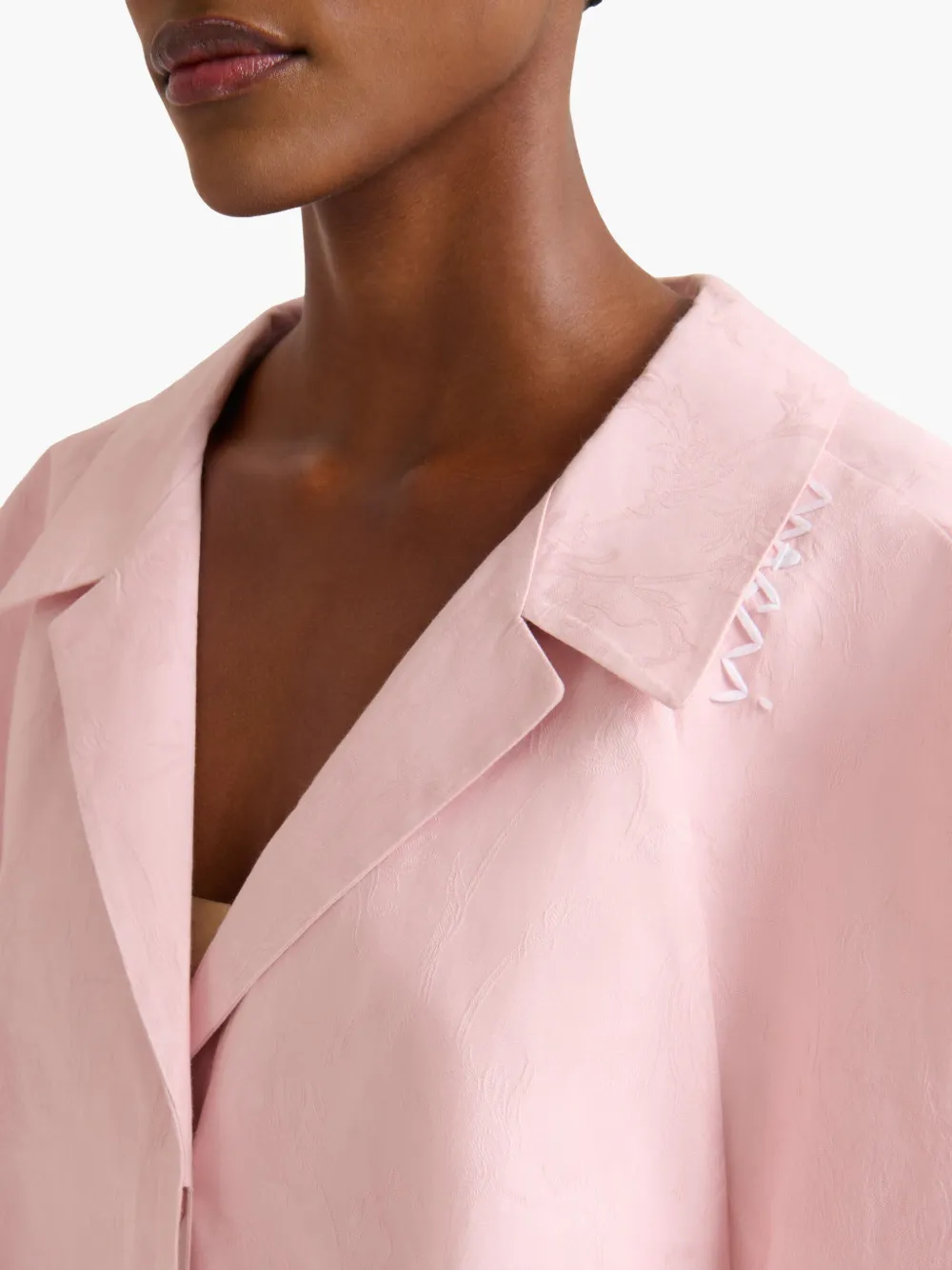 Marni Duster katoenen jas Roze