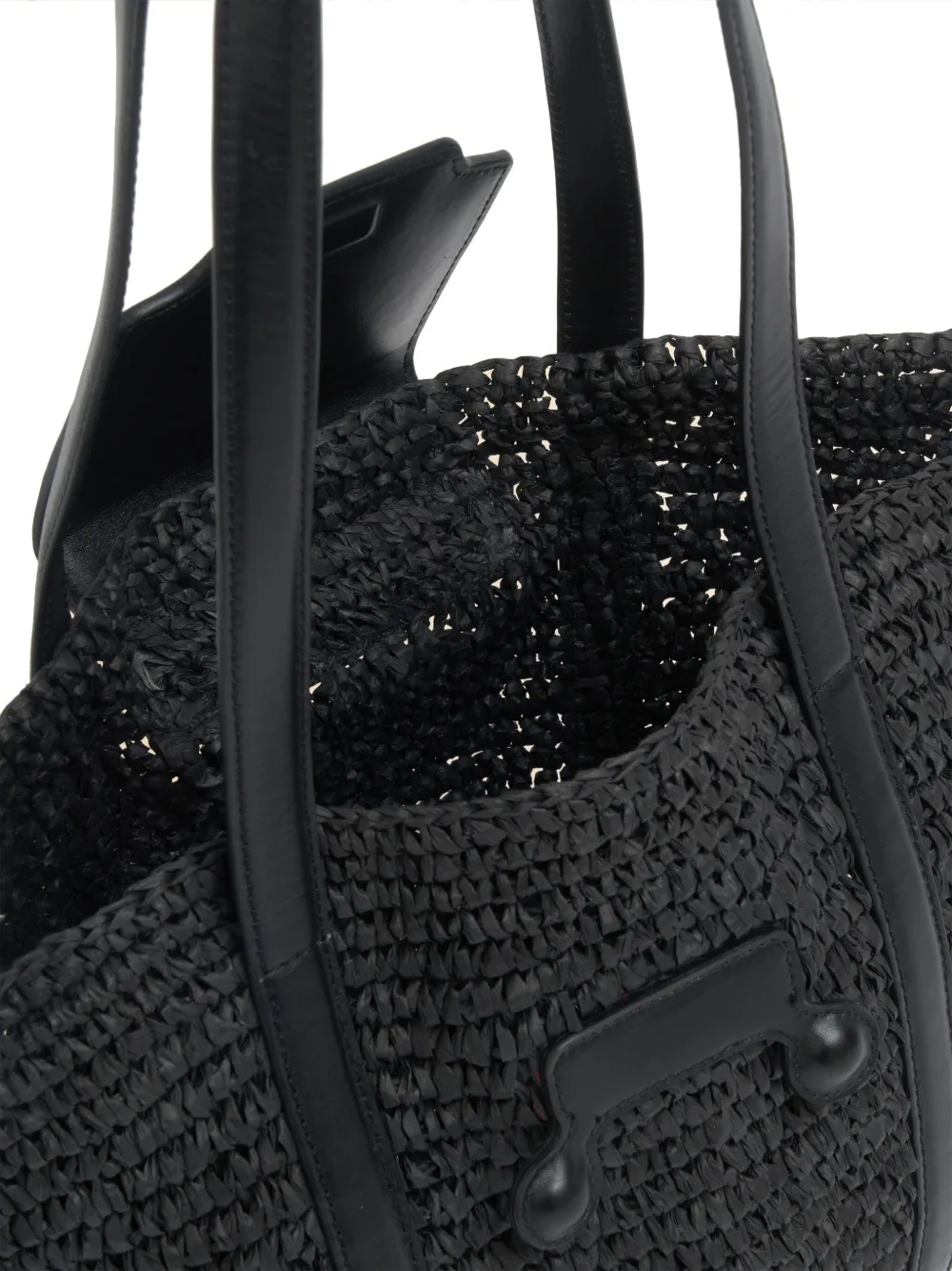 Marni Kleine Trunkaroo shopper Zwart