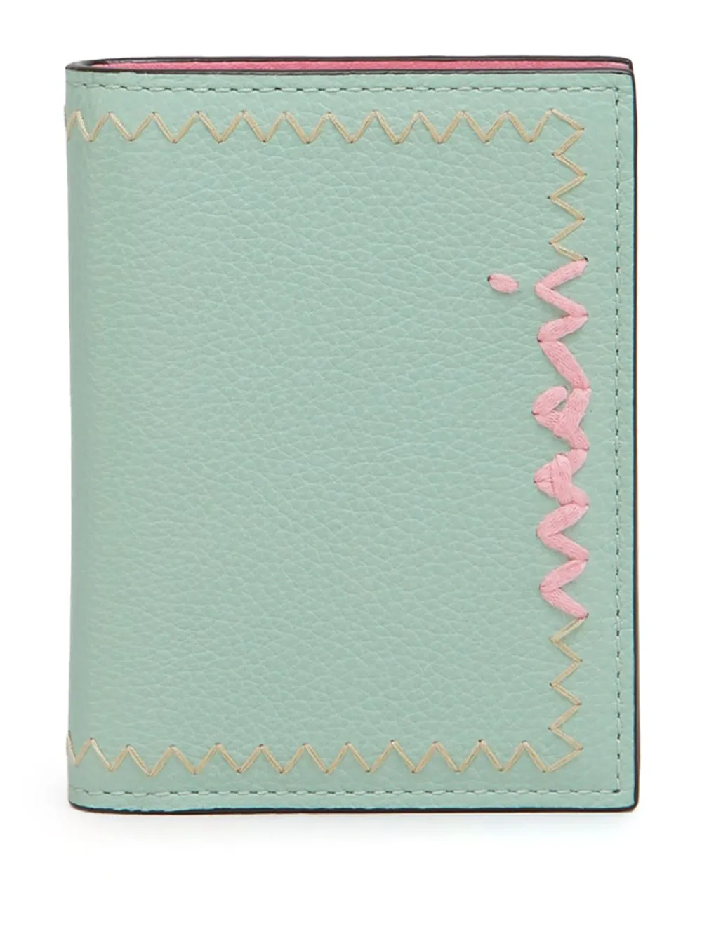 Marni 二つ折り財布 - グリーン Marni 二つ折り財布 - グリーン