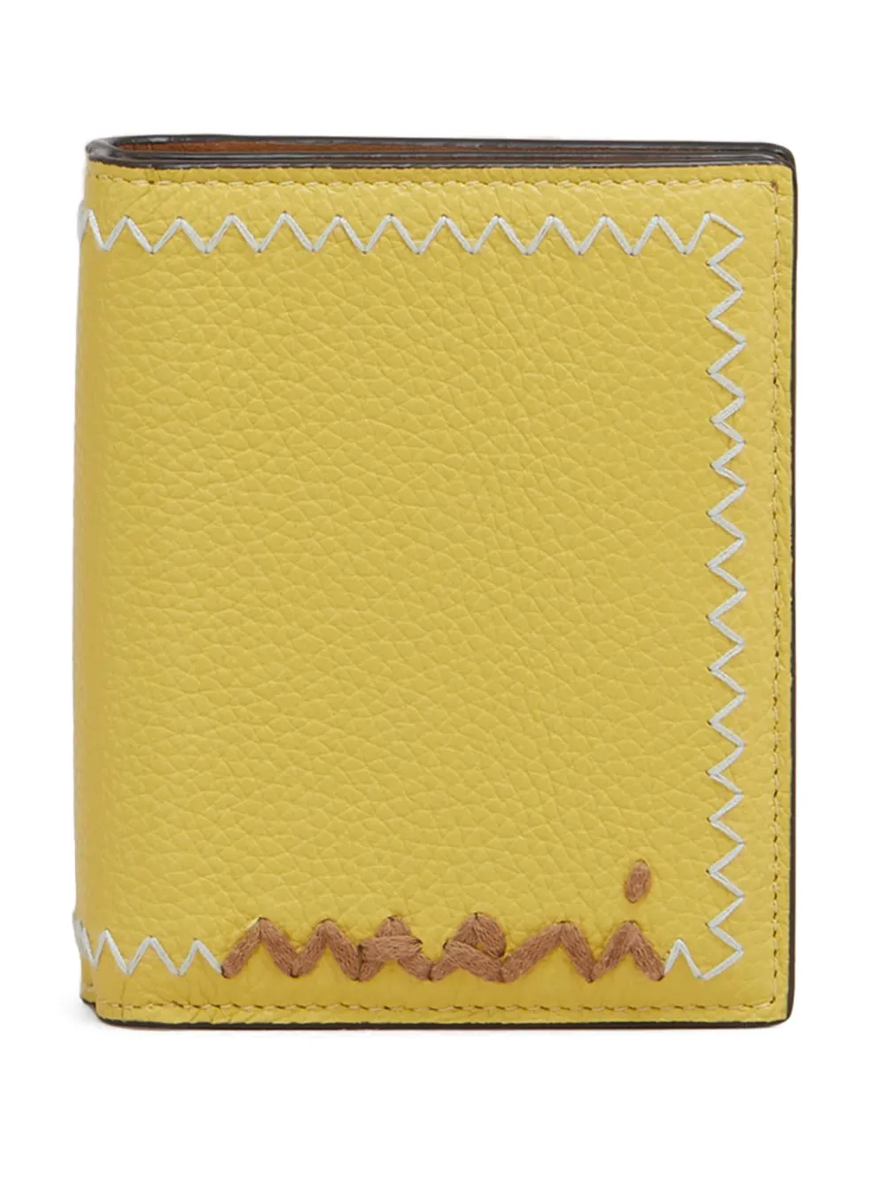 Marni 二つ折り財布 - イエロー Marni 二つ折り財布 - イエロー
