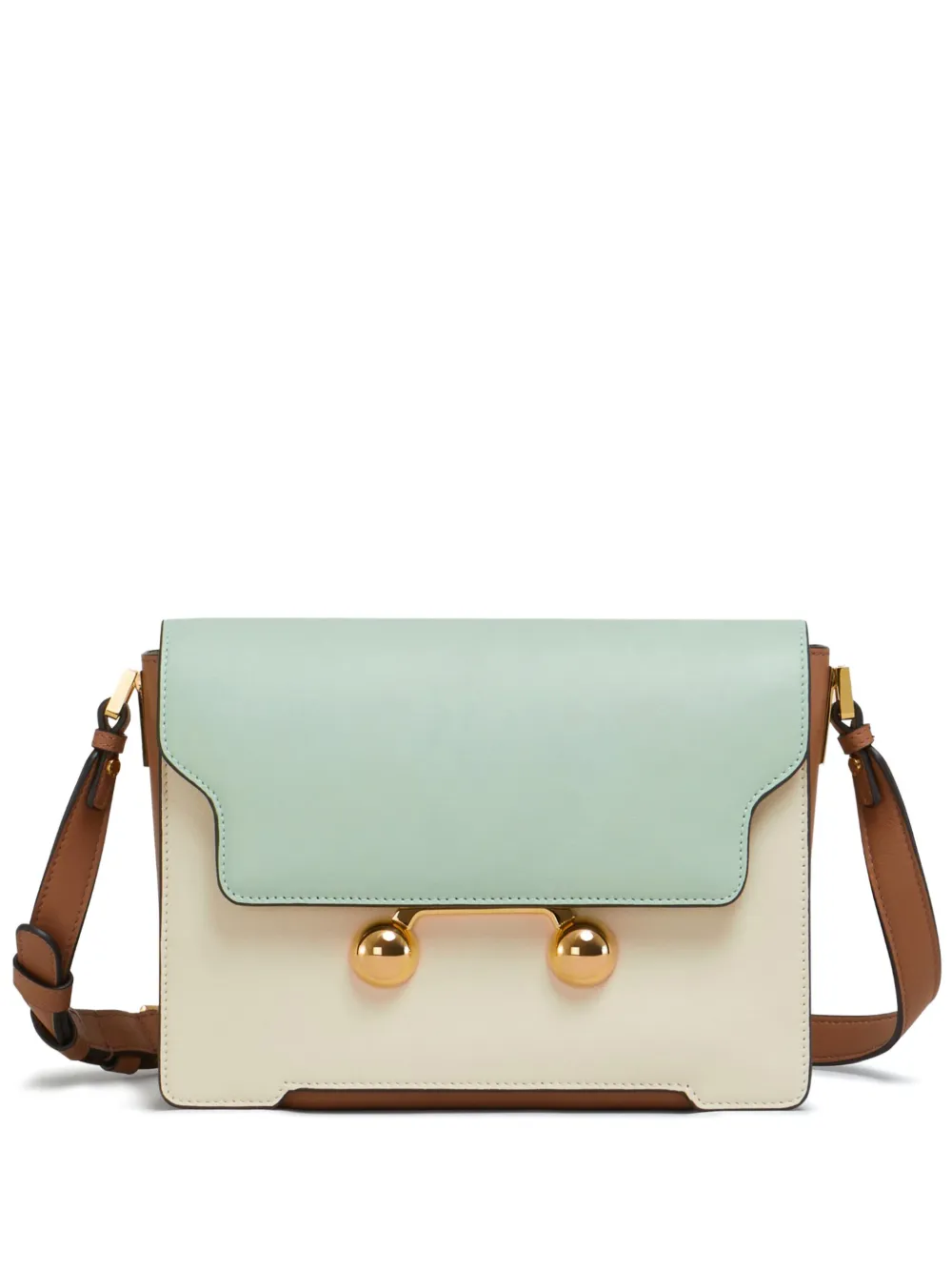 Marni Trunkaroo ショルダーバッグ M - ニュートラル Marni Trunkaroo ショルダーバッグ M - ニュートラル