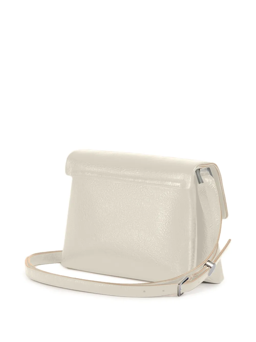 Marni Kleine Envelope crossbodytas met structuur Beige