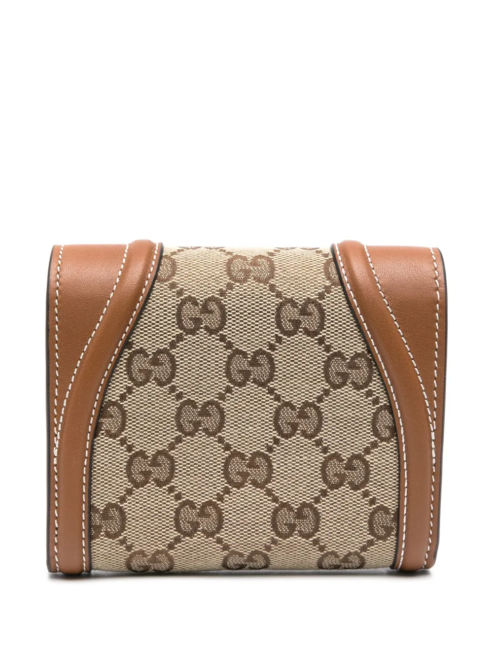 Gucci Canvas portemonnee - Bruin