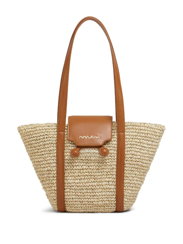 【関税・送料込み】Marni Trunkaroo ビーチバッグ Marni Trunkaroo ビーチバッグ | ニュートラル | FARFETCH JP