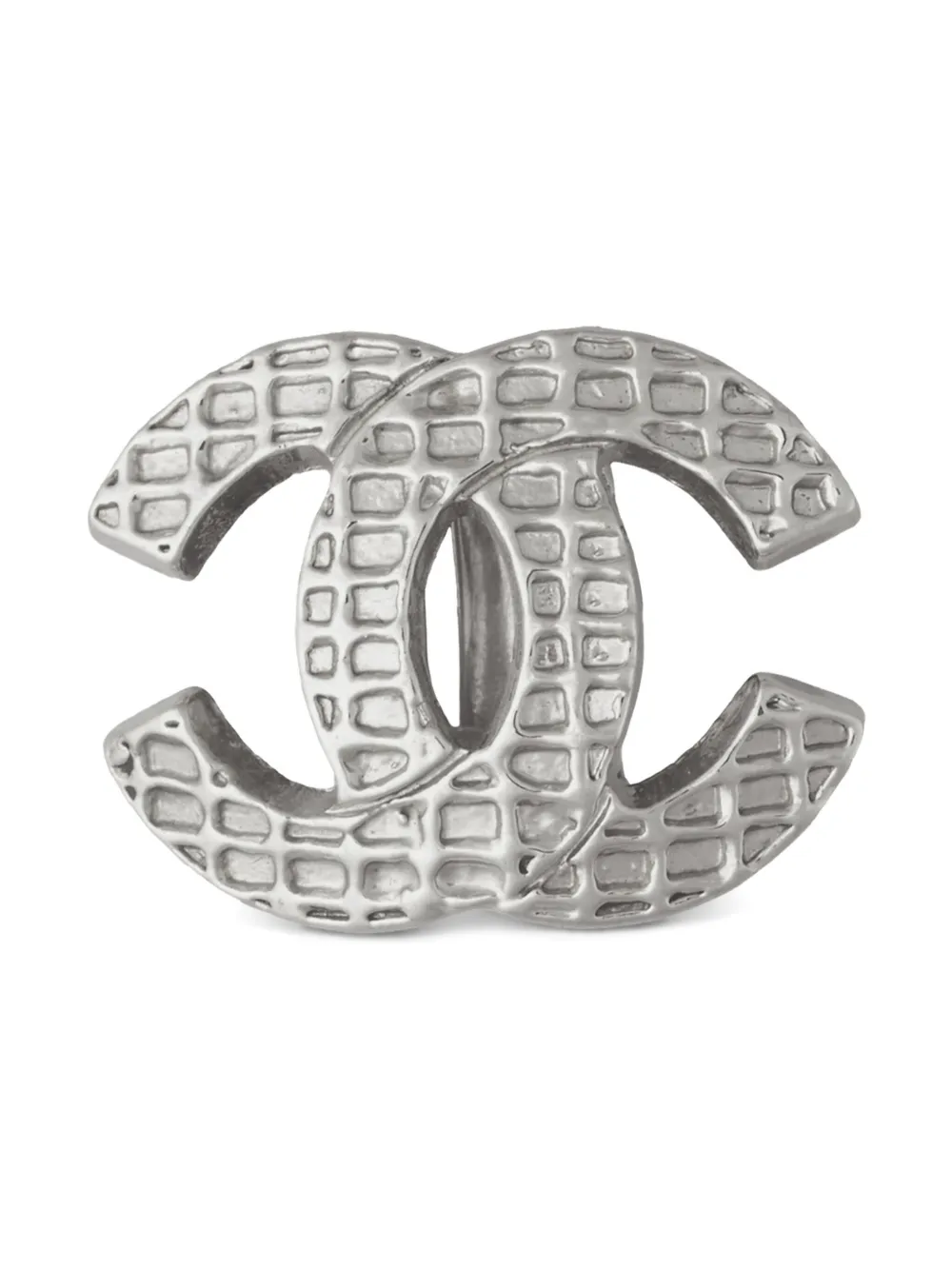CHANEL Pre-Owned aretes con logo CC 2000 | Image 2