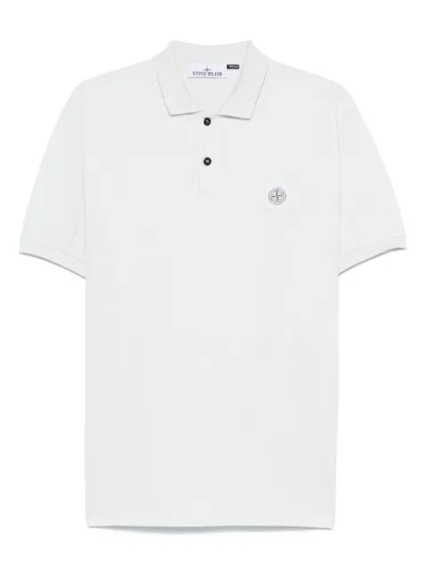 Stone Island Compass-motif polo shirt