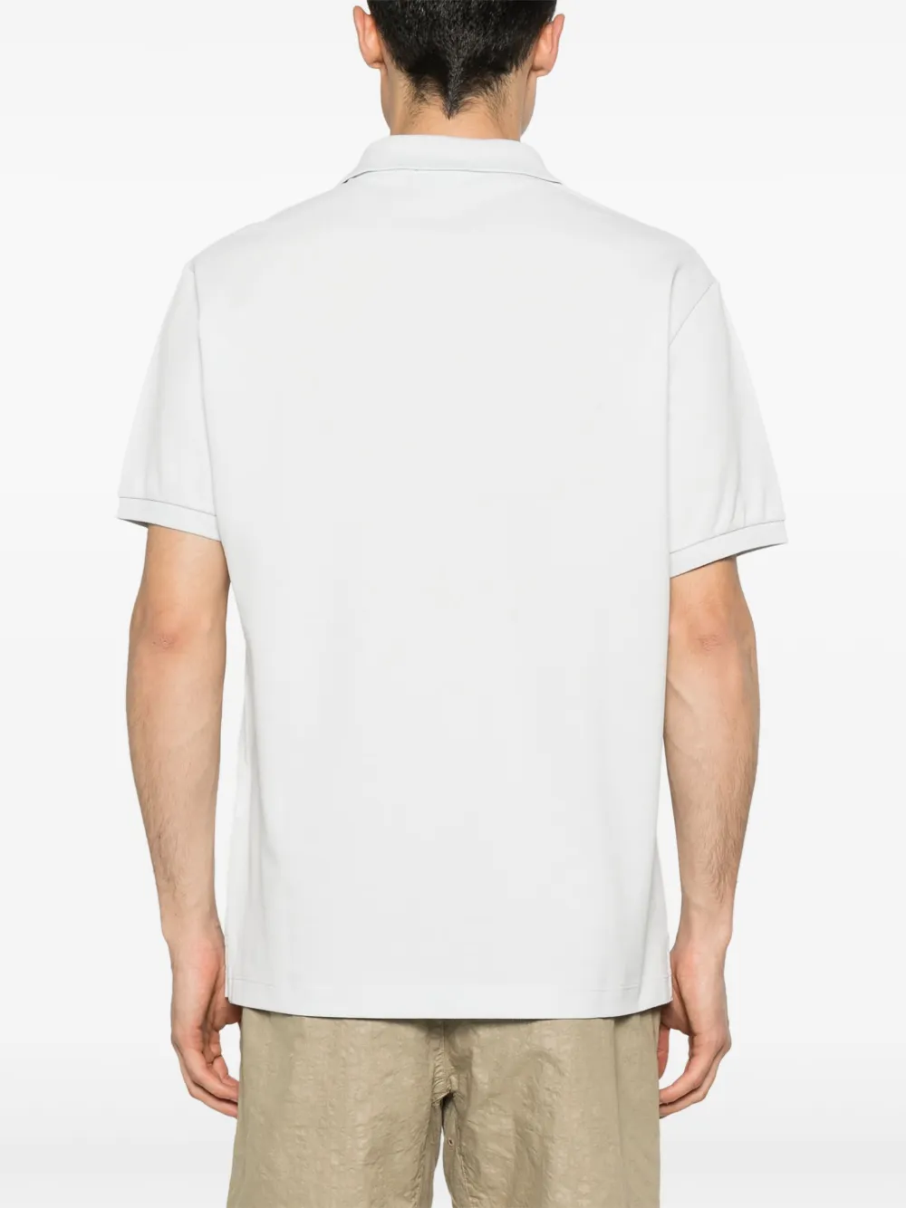 Stone Island Poloshirt met Compass-patroon Blauw