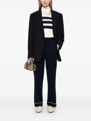 Gucci（グッチ）ウィメンズ ストレートパンツ - FARFETCH