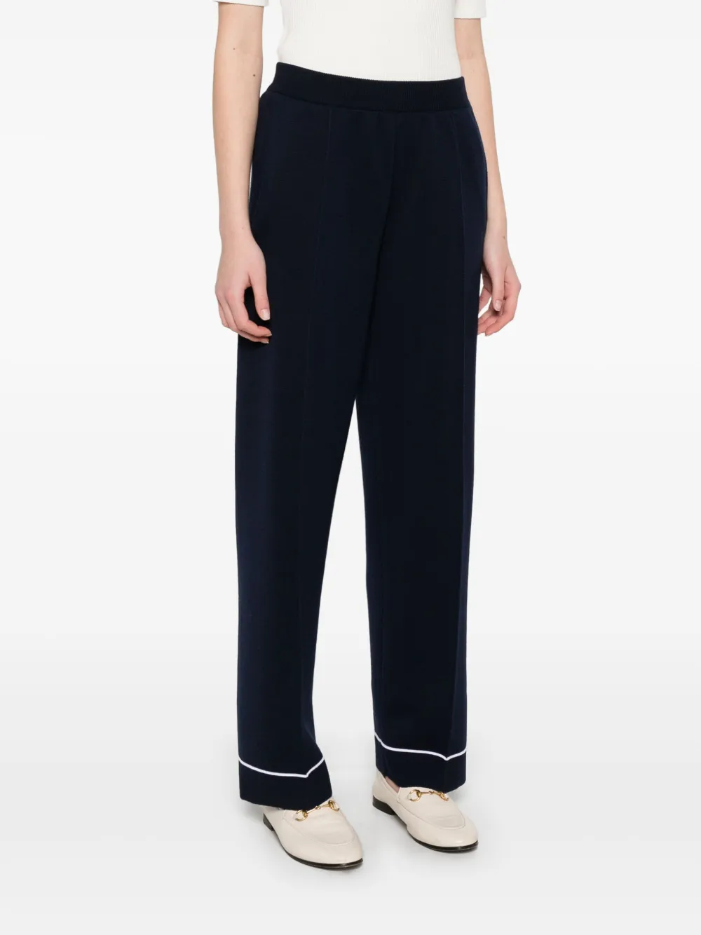 Gucci Wollen broek Blauw