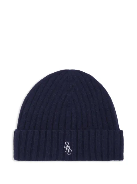 Sporty & Rich ribbed beanie