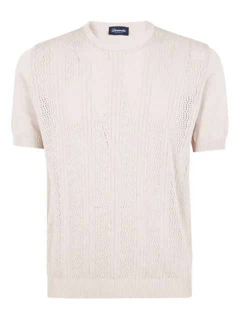 Drumohr mesh-panel t-shirt