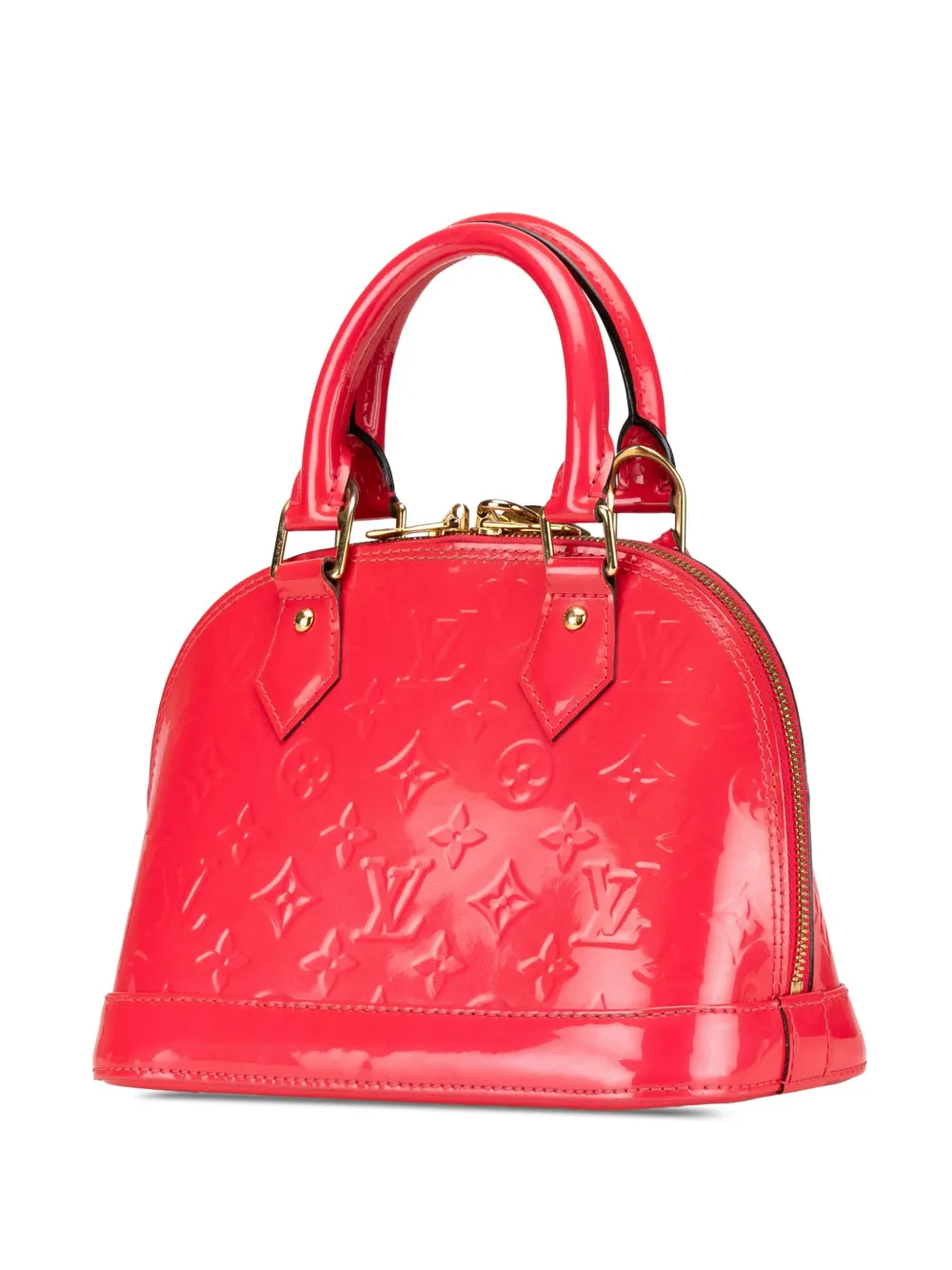 Louis Vuitton Pre-Owned 2016 Monogram Vernis Alma BB satchel | Pre-Owned | Image 2