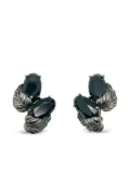 Jennifer Gibson Jewellery 1960s Schiaparelli earrings - Silver