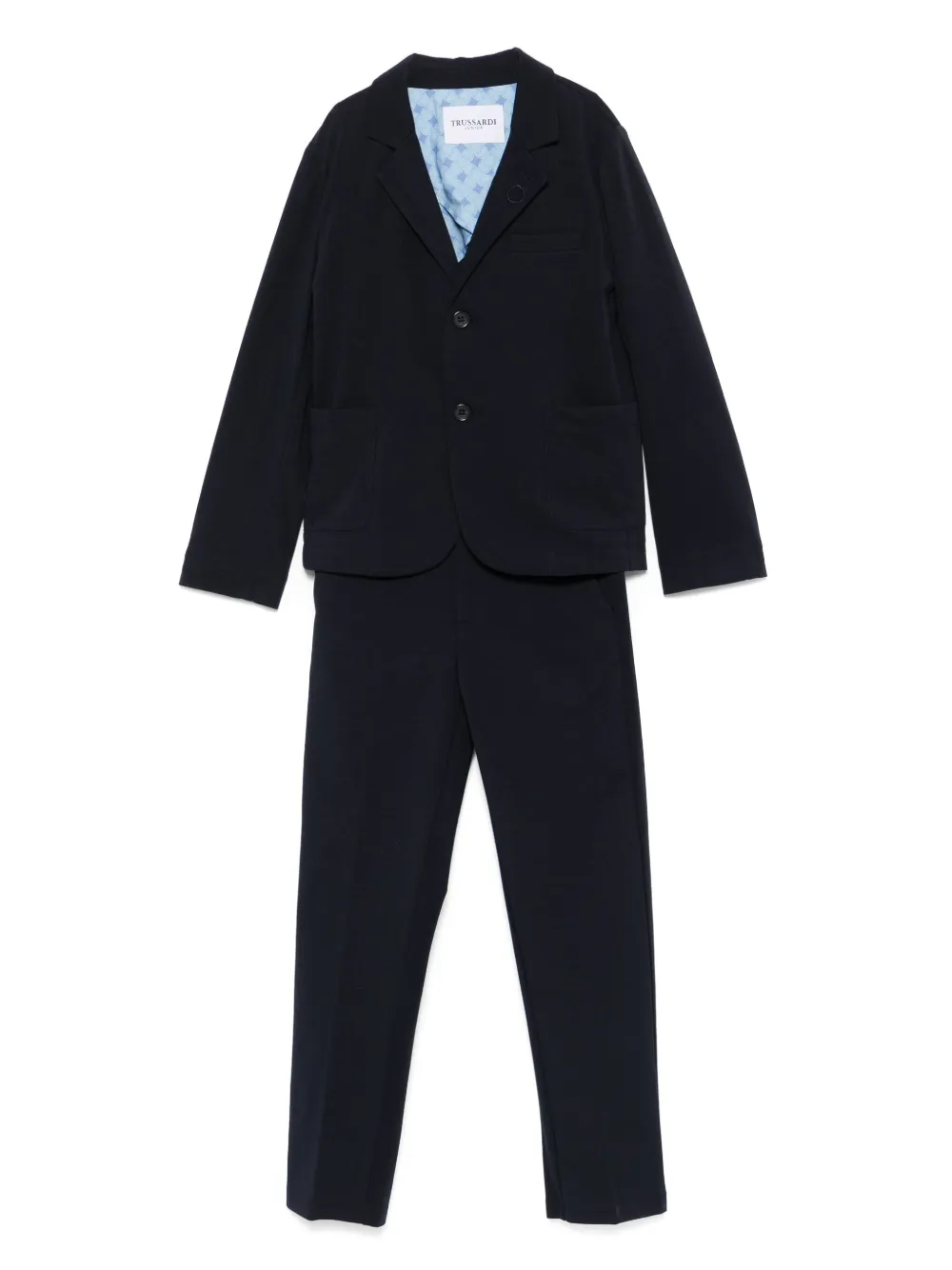 TRUSSARDI JUNIOR シングルスーツ - ブルー TRUSSARDI JUNIOR シングルスーツ - ブルー