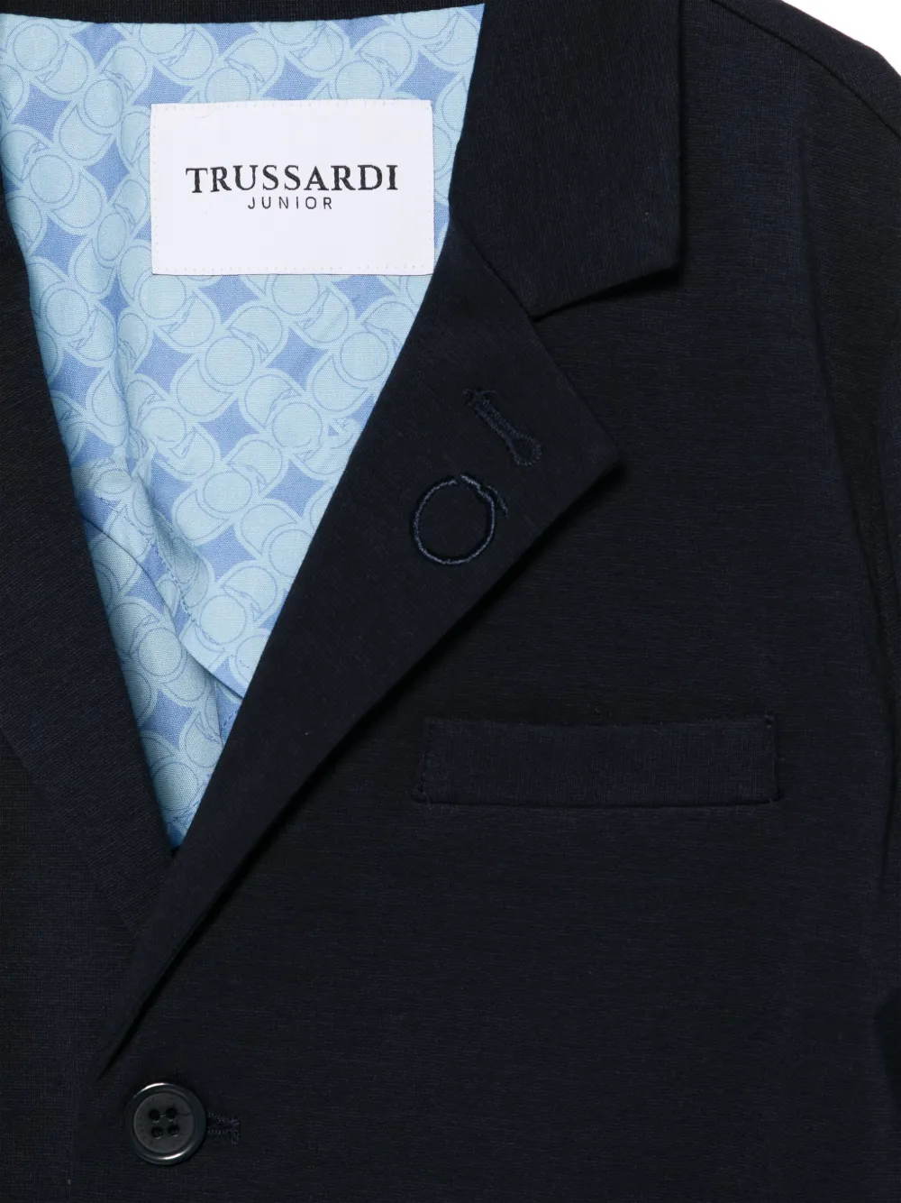 TRUSSARDI JUNIOR Pak met enkele rij knopen Blauw