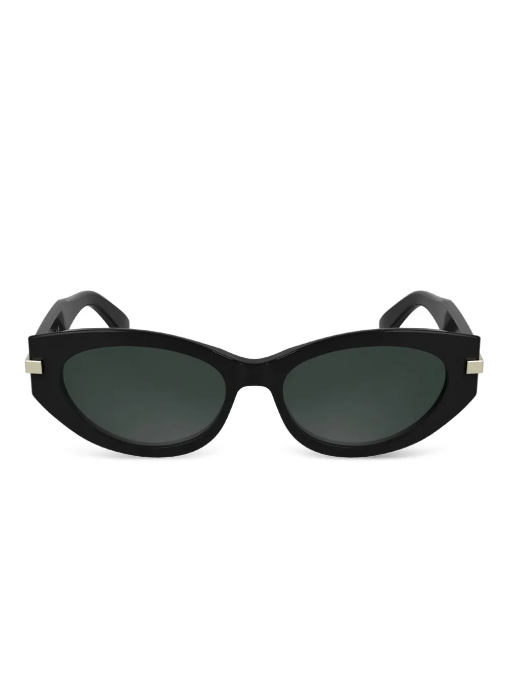 Calvin Klein Sonnenbrille mit Cat-Eye-Gestell - Schwarz
