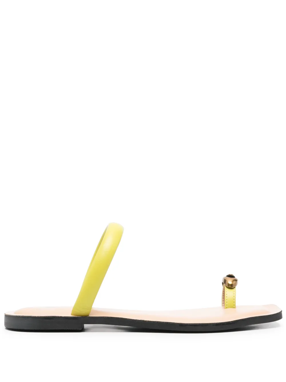 rhinestone-embellished sandals